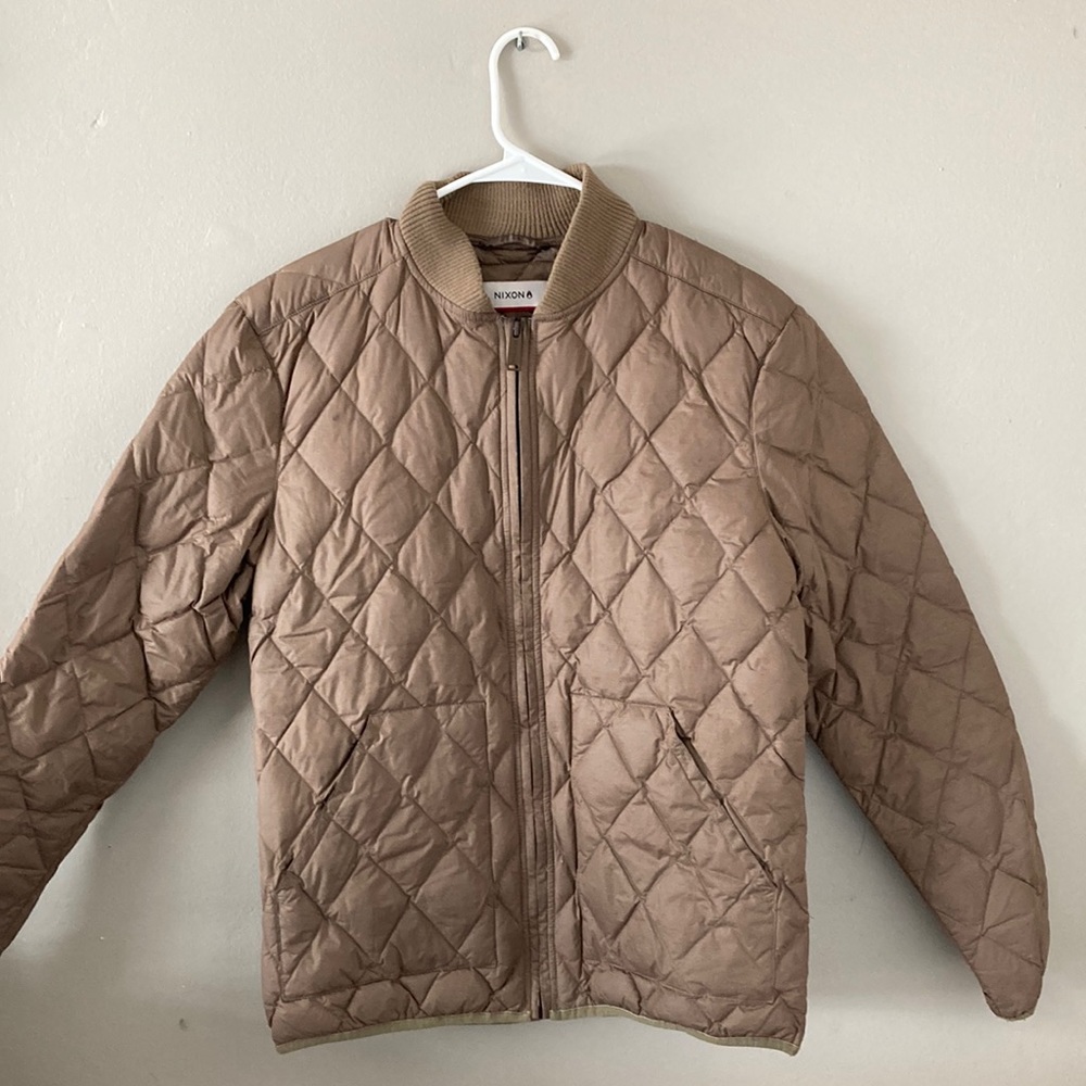 Nixon Brown Padded Jacket - M